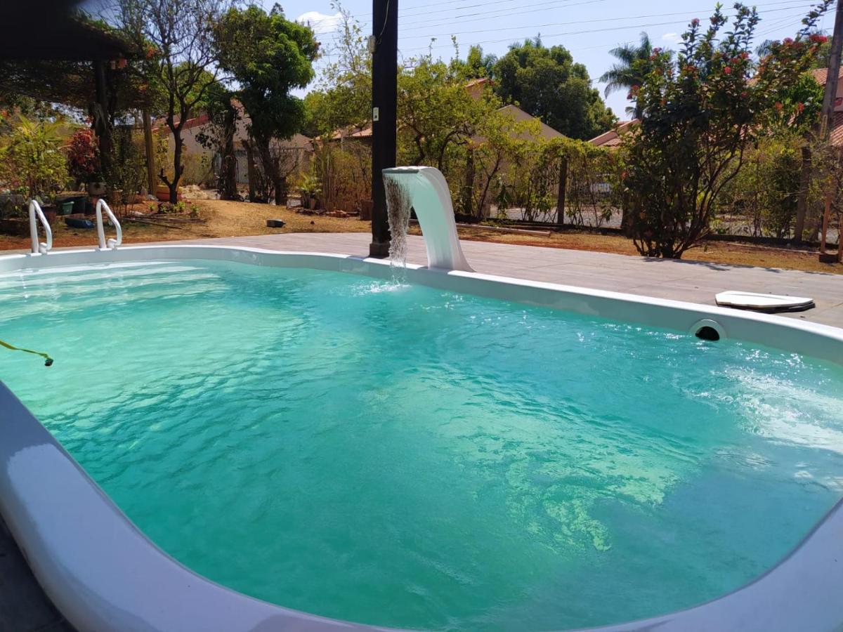 Casa Em Caldas - Piscina Solar E Eletrica 卡达斯诺瓦斯 外观 照片