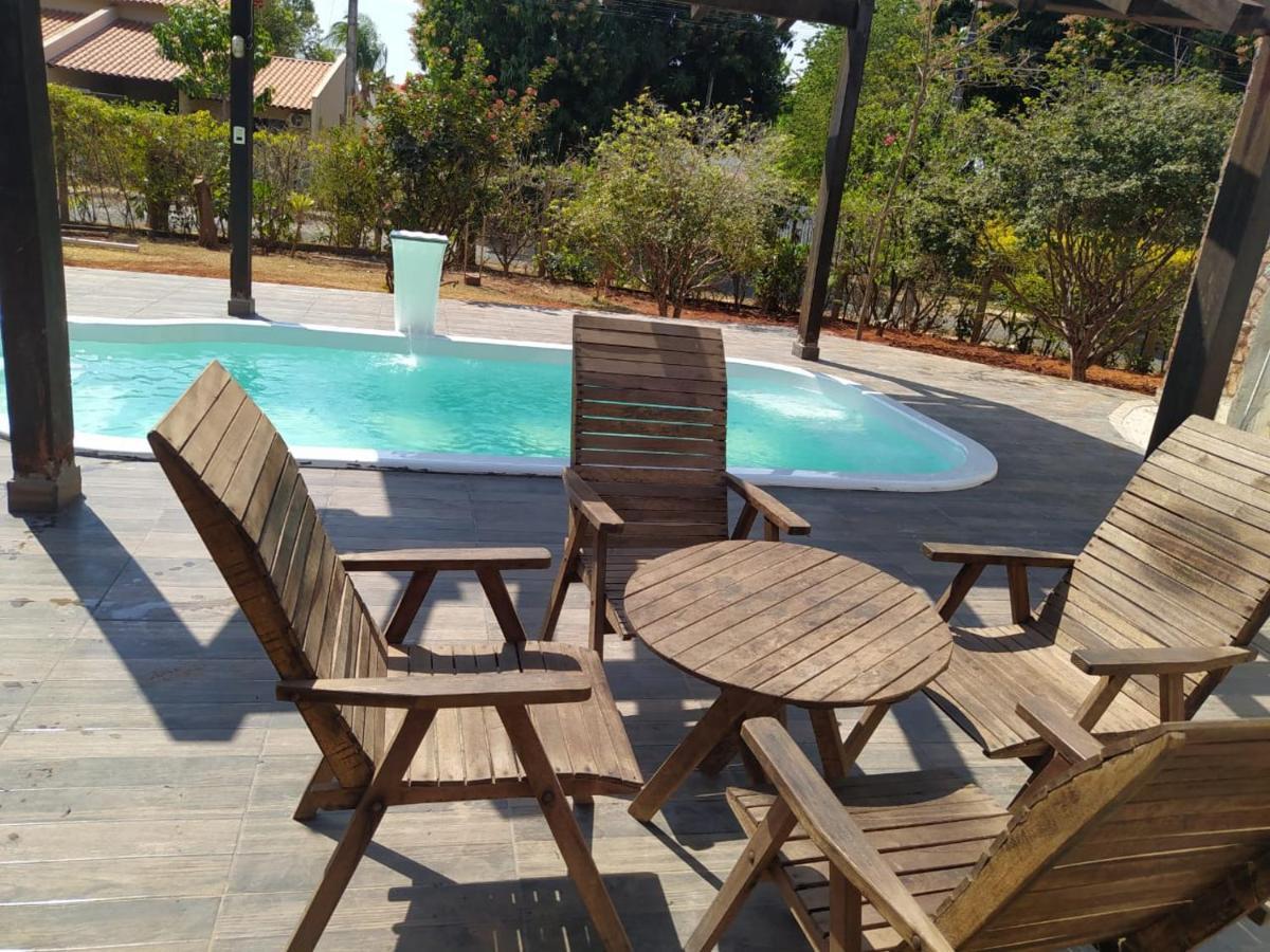 Casa Em Caldas - Piscina Solar E Eletrica 卡达斯诺瓦斯 外观 照片